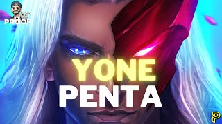 Yone Huge Pentakill Turns The Teamfight Around league of legends