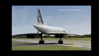 Air France Flight 4590 - Crash Animation