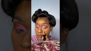 Foundation application  #makeup