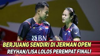 GEGER❗Pecah Rekor Rehan/Lisa Satu satu nya wakil Indonesia di Jerman open❓