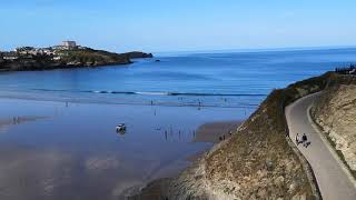 Newquay on the 1st of October 2018