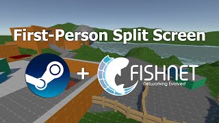 Splitting the Screen, Networked Multiplayer First-Person SplitScreen in Unity | Devlog #6