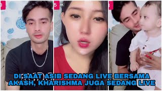 ASIB ALI DAN KHARISHMA CEHNA SAMA SAMA LIVE DI SAAT YANG SAMA. #asibali