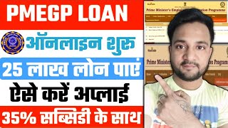 PMEGP loan process in Hindi| loan business| PMEGP loan project report format|how to apply pmegp loan