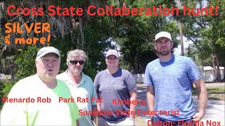 CROSS STATE Metal Detecting Collaboration: FLORIDA NOX, KIMBERLY SSD & PARK RAT PAT: Silver & More!