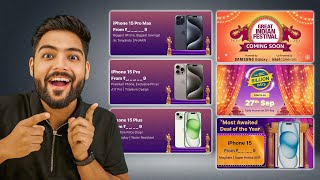 iPhones Craziest Price Drop 🔥 Flipkart Big Billion Days Sale & Amazon Great Festival Sale 😍