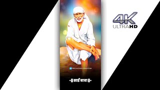 Sai Baba 4K Fullscreen Whatsapp Status | New Sai Baba Status|Om Sai Ram | Sainath Status|