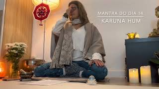 DIA 14: 21 DIAS MEDITAÇÃO DE GRATIDÃO - KARUNA HUM