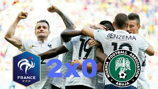 Melhores Momentos de França 2x0 Nigéria