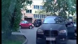 внимание !!  IDIOT BMW DRIVERS CRAZY BMW DRIVING FAILS Неделя 3 января 2017 года