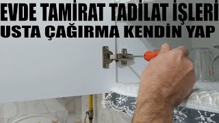 EVDE TAMİRAT TADİLAT İŞLERİ