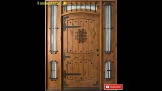 Elegant home front door design ideas