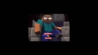 Herobrine vs all entity shorts minecraft herobrine || Downloaded 720p