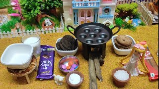 Oreo Dairy Milk Chocolate Cake | Miniature Cake Without Oven | Cake Recipe At Home | Mini Food Park