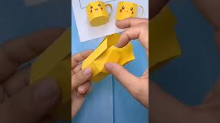 How to make Coffee Mug Paper craft/mini cup#paper #ideas #craft #kids#shorts #ytshorts #viral