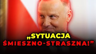 Duda o kontrowersyjnym ruchu Tuska ws. cofnięcia kontrasygnaty. "Sytuacja śmieszno-straszna"