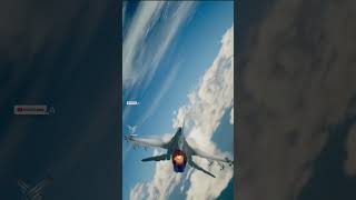 Aerial Combat Mastery | F16C Fighting Falcon #shorts #acecombat7