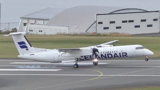 Dash 8 Q400 Landing | Reykjavik Airport