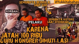 CINTA TERLARANG SI TUKANG NASI GORENG DAN GURU HONORER BERAKHIR NAAS DI WARUNG #Yukkitabahas