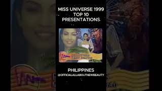 Miss Universe 1999 Top 10 Presentation's. #missuniverse #missuniverso #allaboutnewbeauty