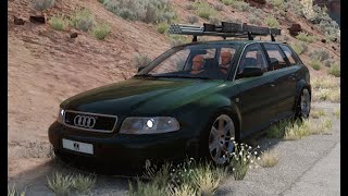 BeamNG Drive Audi A4 RS B5 Crashtest+ Downloadlink