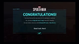 End of Story!!!|Marvel's Spiderman|End of Series