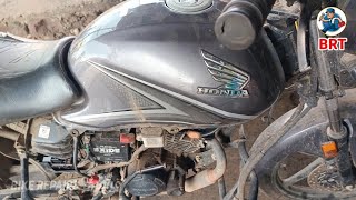 HONDA SHINE 125 BS6 Starting complaint, wiring problem, fuel pump problem solution at panruti naveen