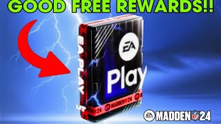 EA IS GIVING US GOOD FREE REWARDS!!!! EA PLAY PACK!! MADDEN 24 ULTIMATE TEAM