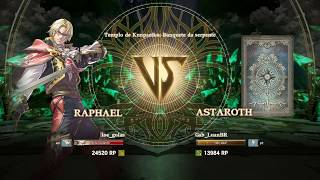 SOULCALIBUR 6 - loe_golas (Raphael) vs Gab_LuanBR (Astaroth) [Ranked Match]