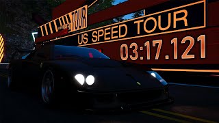 The Crew 2 World Record | US Speed Tour West Stage 08 x F40LM | 03:17.121