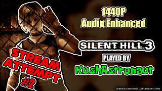 Silent Hill 3 - PC HD Audio Enhanced 1440p Stream *crashed after subway*