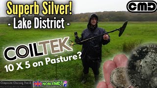 STUNNING Silver Coin found Metal Detecting | Coiltek | Minelab Equinox 800