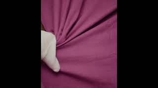 PLAIN DEEP PINK PURE KHADI 142 GSM HANDWOVEN FABRIC