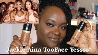 New Jackie Aina X Too Face Review Wear Test