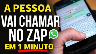 FAÇA A PESSOA AMADA CHAMAR NO ZAP USANDO A LEI DA ATRAÇÃO