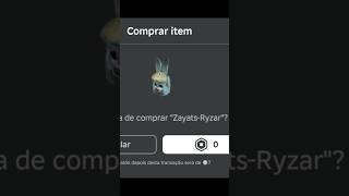 LIMITED GRÁTIS #10- Zayats-Ryzar #itengrátis #roblox #gratisroblox #limitedgratis