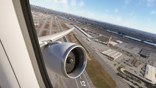 MSFS 2020 – Powerful Miami Takeoff – American Airlines – Boeing 777-323(ER) – MIA – SCS Ep. 57