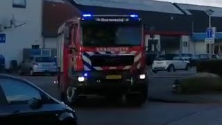 Brandweer barneveld met spoed naar melding in Barneveld