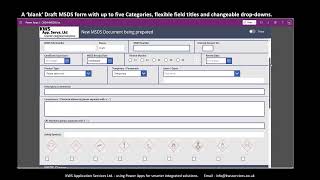 Power App based COSHH & MSDS Solution for Microsoft 365 and Teams