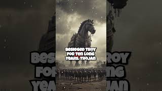 🐴 The Epic of the Trojan War: Myth or Reality? 🌟 #history #facts #mystery