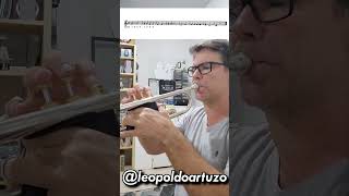 Estude pouco, toque bonito, #Trompete Vídeo 76  #trompeta #trumpet #trumpetsongs  #trompetista