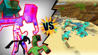 Mobs Mutantes VS Suscriptores en Minecraft PE | Mutant Creatures Mod Para Minecraft PE