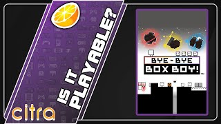 Is Bye-Bye BoxBoy! Playable? Citra Performance [GTR6 Mini PC]