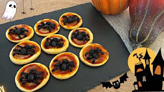 Паучья пицца 🎃 Рецепты Хэллоуина 🎃