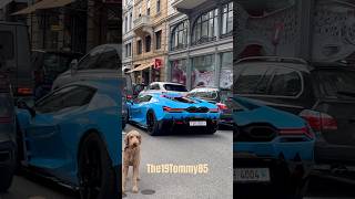 NEW Lamborghini Revuelto in Zürich 🩵 #shorts #automobile #rich #youtubeshorts #fast #richlife