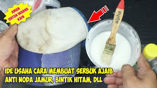 IDE USAHA CARA MEMBUAT SERBUK AJAIB ANTI NODA JAMUR