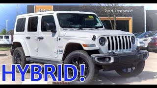 2021 Jeep Wrangler 4xe Sahara: Promising Plug-in Hybrid! First Drive.