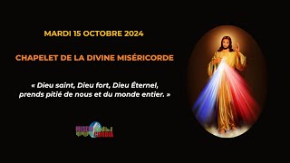 Chapelet de la Divine Miséricorde du mardi 15 octobre 2024 avec Hélène de la Grâce.