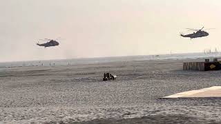 Navy commandoes operation on Sea View Beach Clifton Karachi Pakistan during a display of IDEAS2022