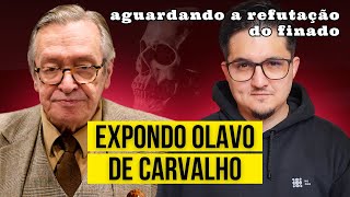 OLAVO TENTOU REFUTAR MARX E NÓS DESMONTAMOS SUA AULA DADA PARA QUEM TEM COMO META NÃO SER UM IDIOTA